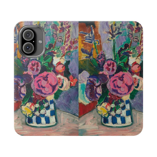 Vibrant Henri Matisse inspired phone case cover featuring Les Pivoines artwork