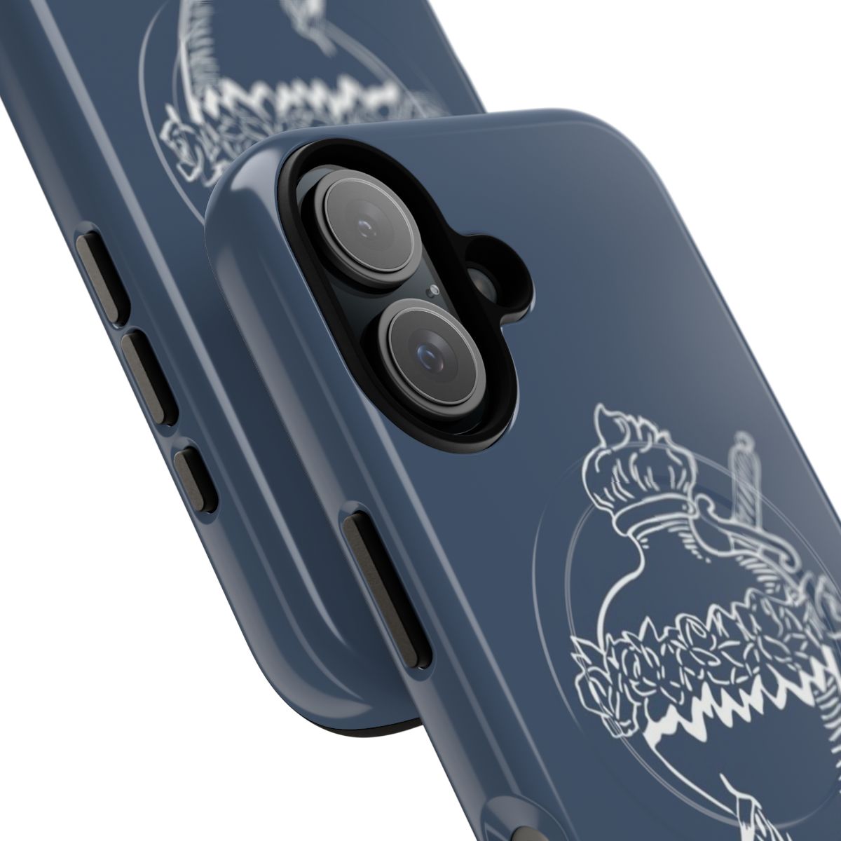 Magnetic tough phone case featuring the Totus Tuus Maria design - Detail