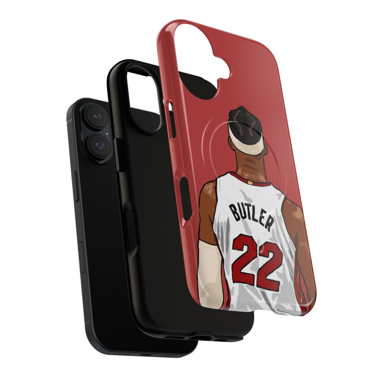 Magnetic Tough Phone Case featuring Jimmy Butler of the Miami Heat - Layers