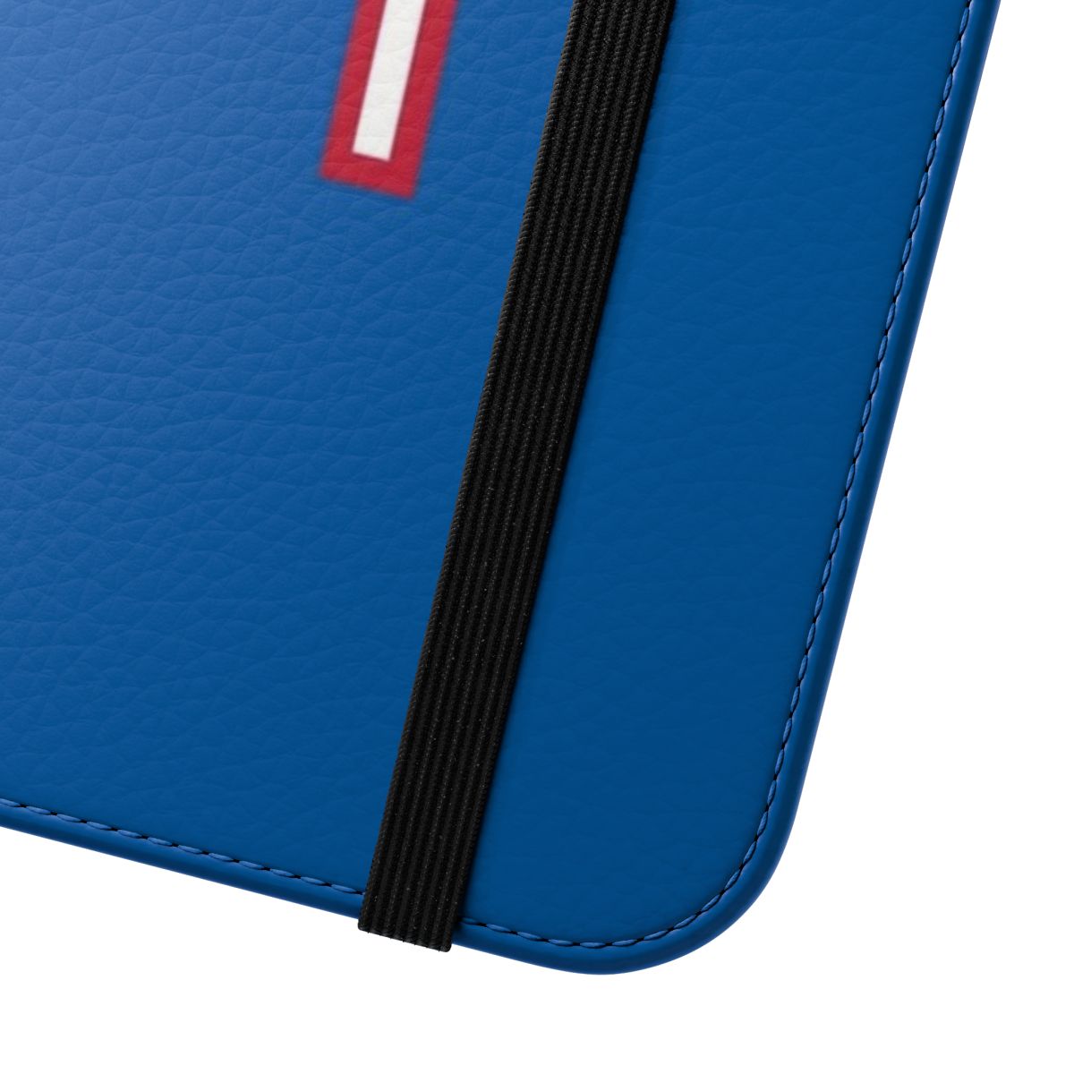 Ice hockey-themed phone case with the EHC Kloten team logo - Close Up