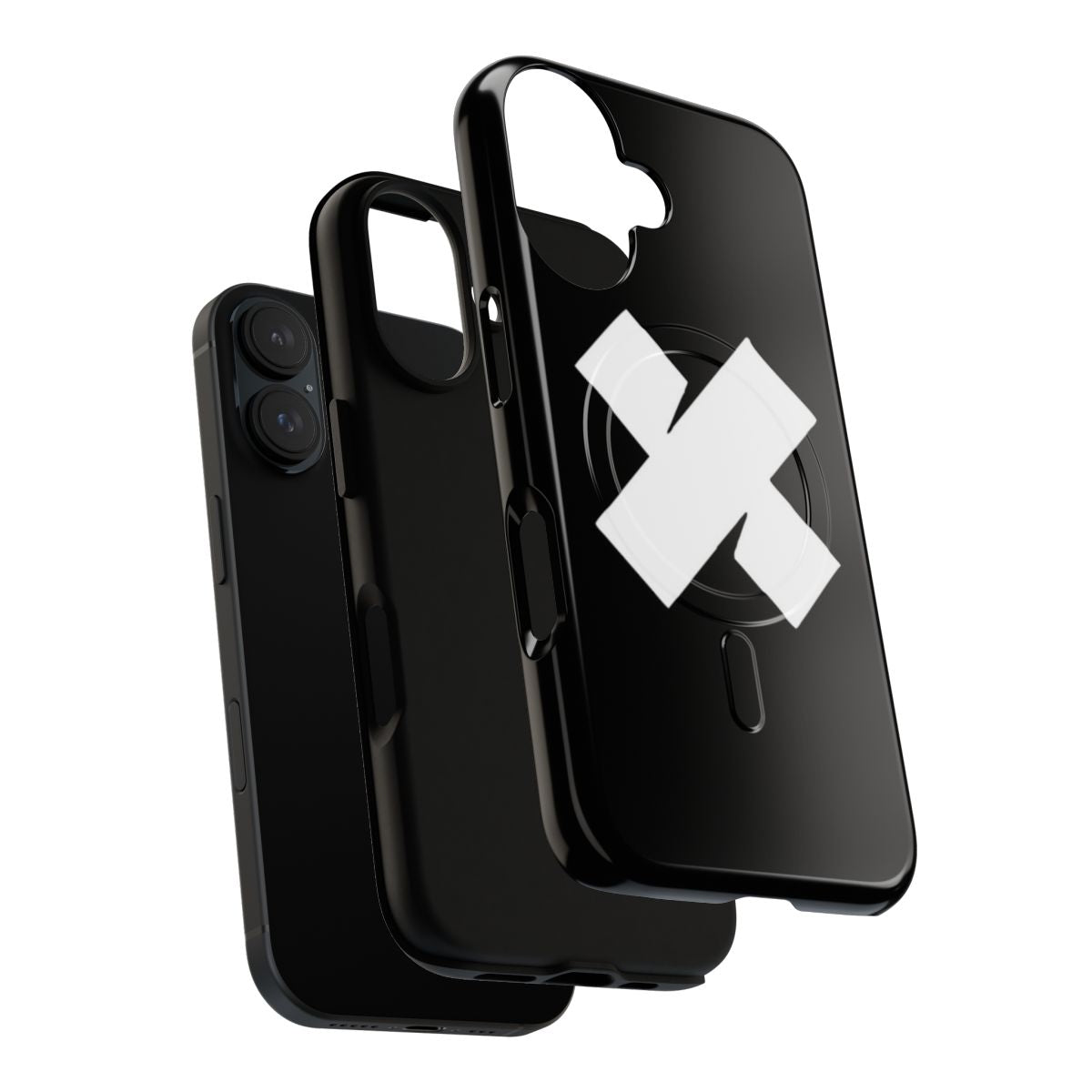 Magnetic tough phone case featuring Sam and Colby's logo - Layers