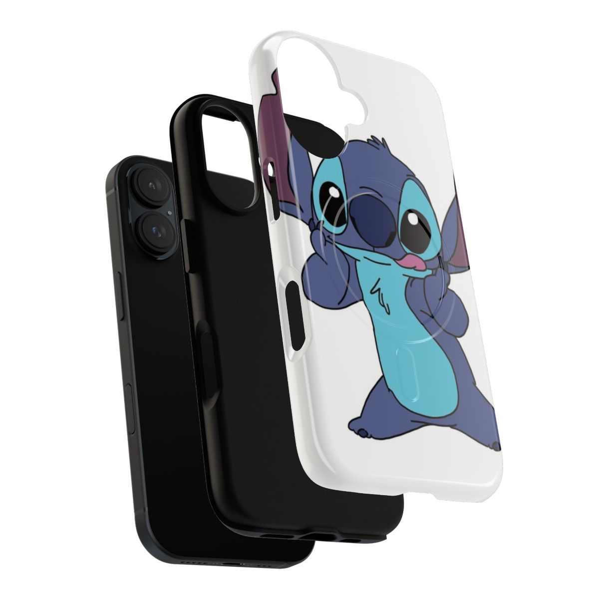 Colorful and durable stitch-themed phone case - Layers