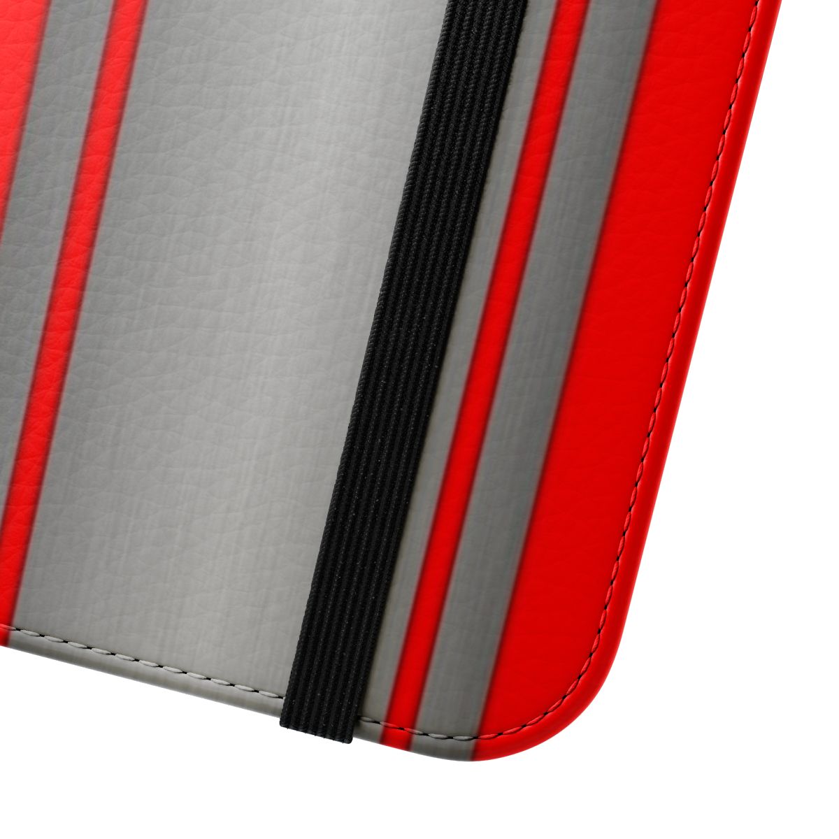 Motorcycle racing-inspired phone case featuring the Ducati logo and design elements - Close Up