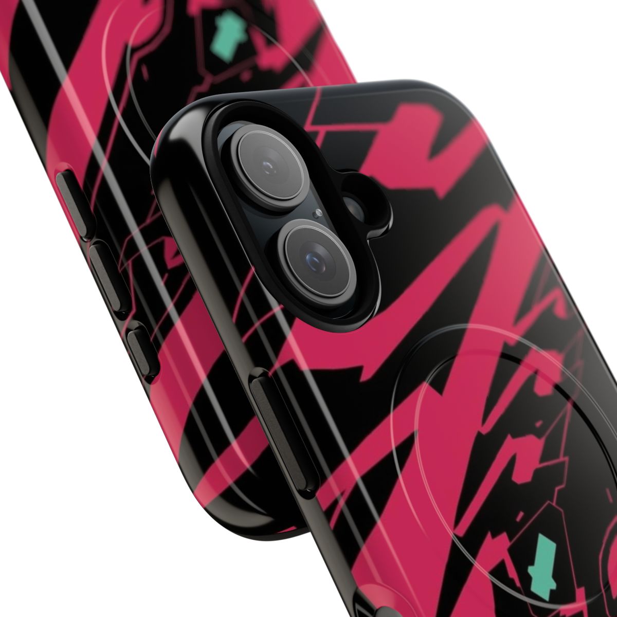 A durable, magnetic phone case with Xenoblade-inspired design for Nintendo Switch. - Detail