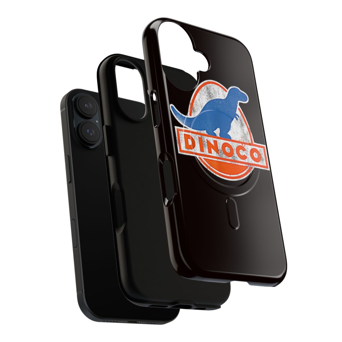 Dinosaur-themed magnetic and tough phone case - Layers