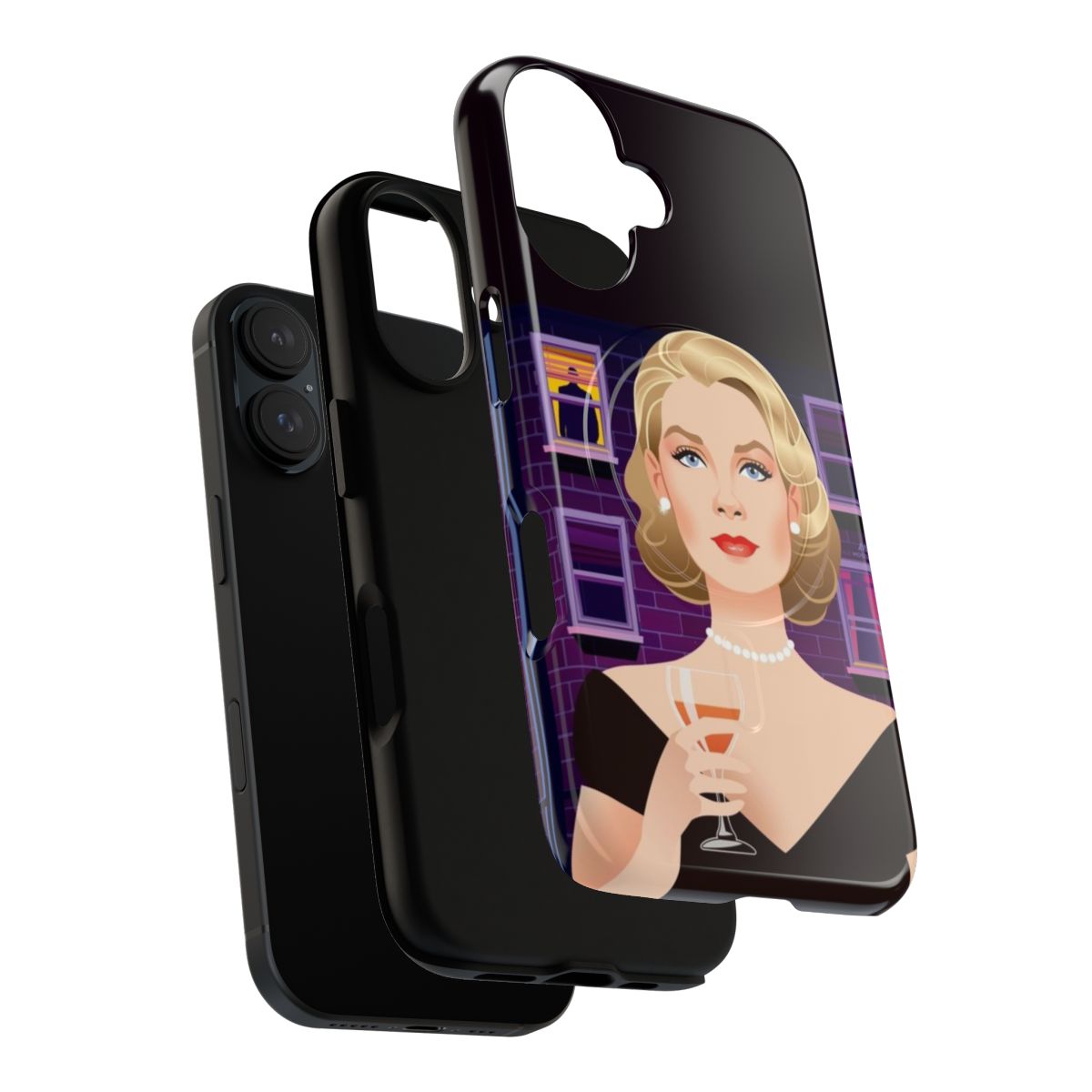 Artistic and durable phone cases with a movie-inspired design - Layers