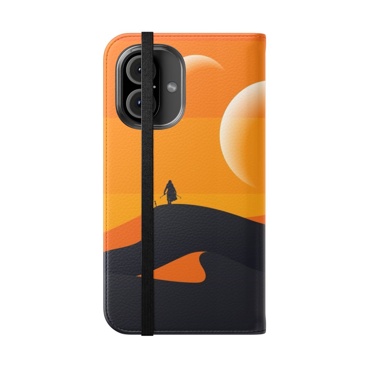 Dune 2021 Arrakis Desert Flip Phone Case - Folded Front