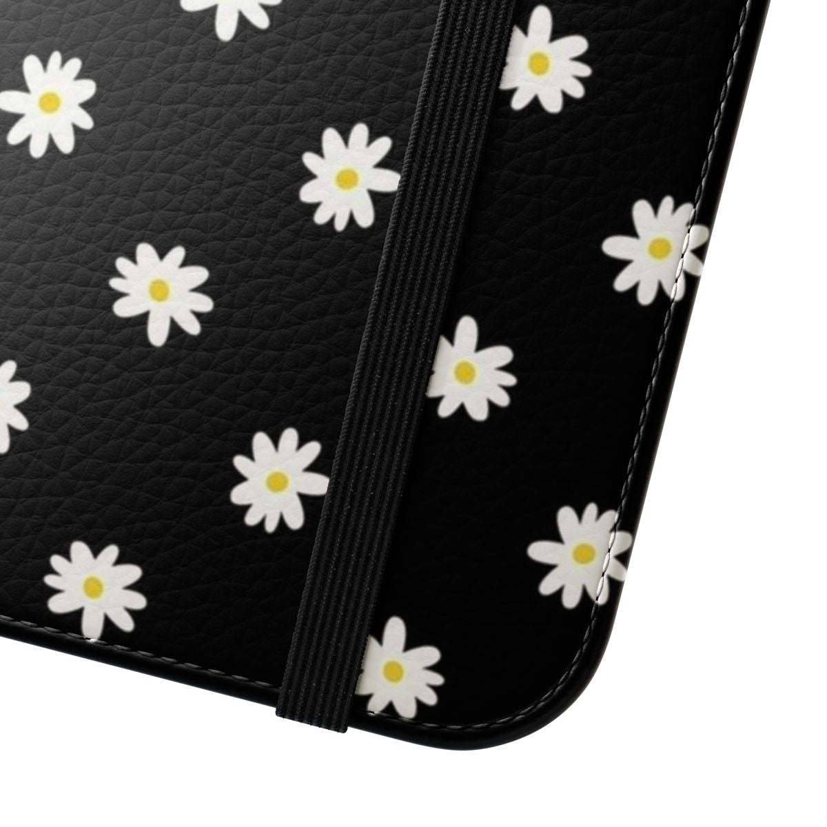 Elegant daisy floral pattern phone case - Close Up