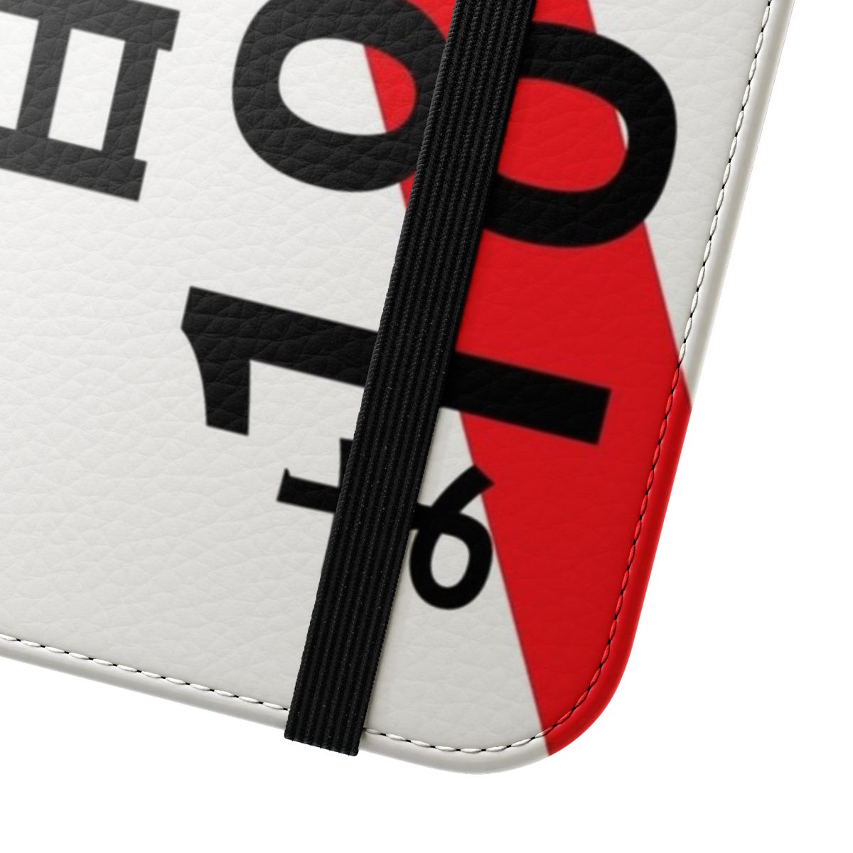 Nissan 180SX Japanese-inspired phone case with racing number plate design - Close Up