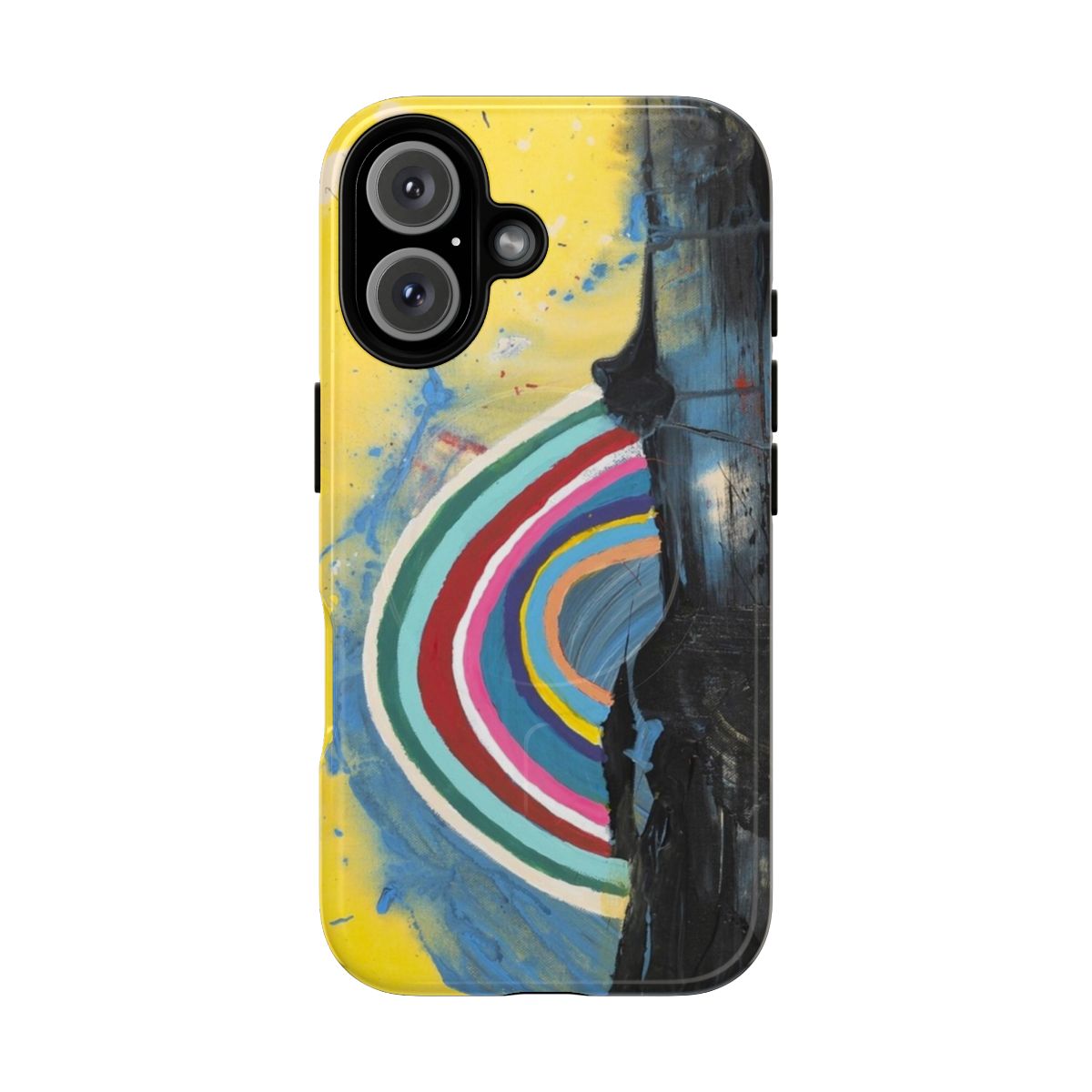 Colorful abstract art magnetic phone case