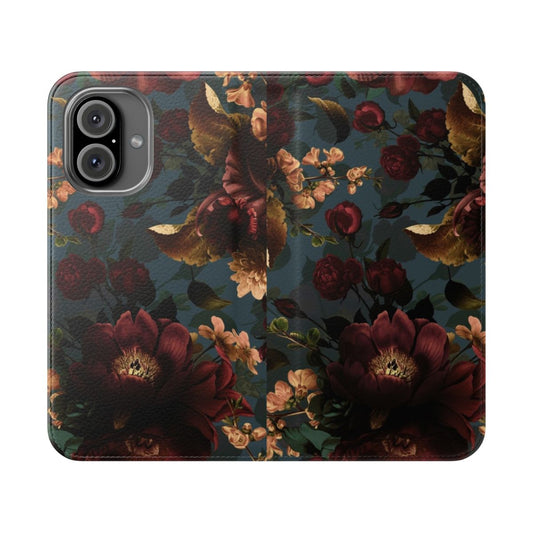 Mystic Botanical Night Garden Floral Phone Case