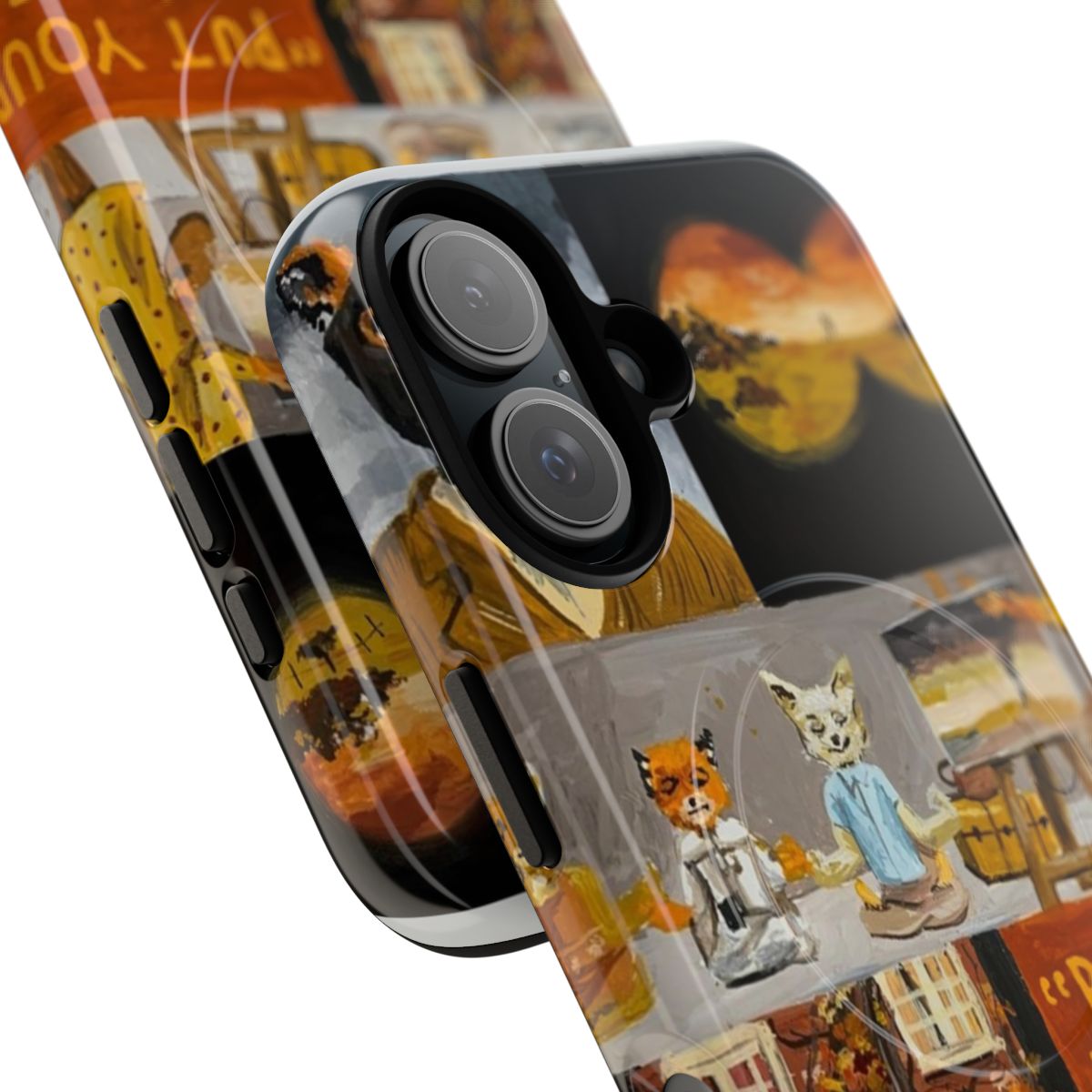 Fantastic Mr. Fox-Inspired Magnetic Tough iPhone Case - Detail