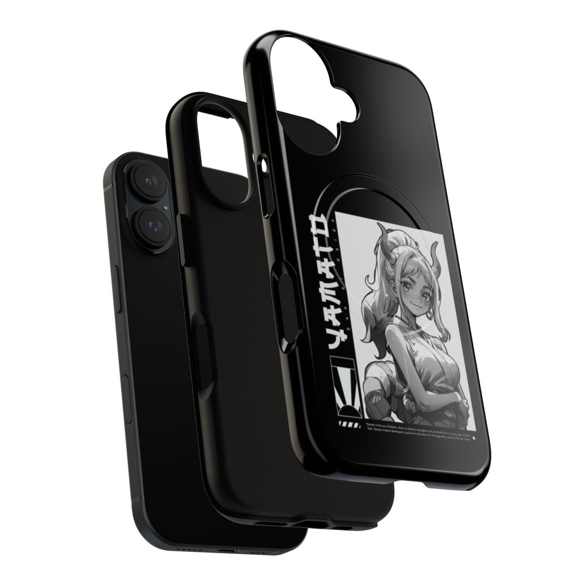 One Piece Yamato Magnetic Tough Phone Case - Layers