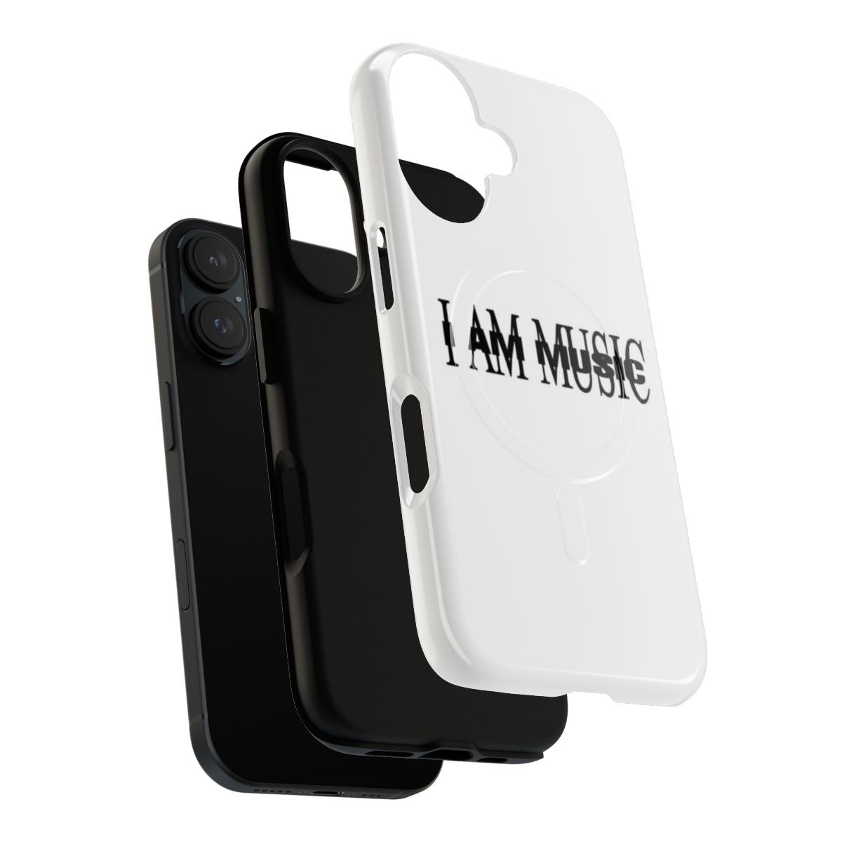 Playboi Carti inspired phone case featuring the "I Am Music" album cover art - Layers