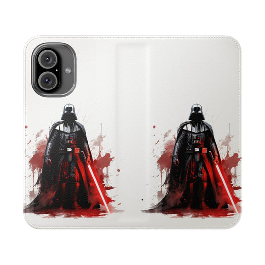 Sci-Fi Inspired Darth Vader Flip Cover Phone Case