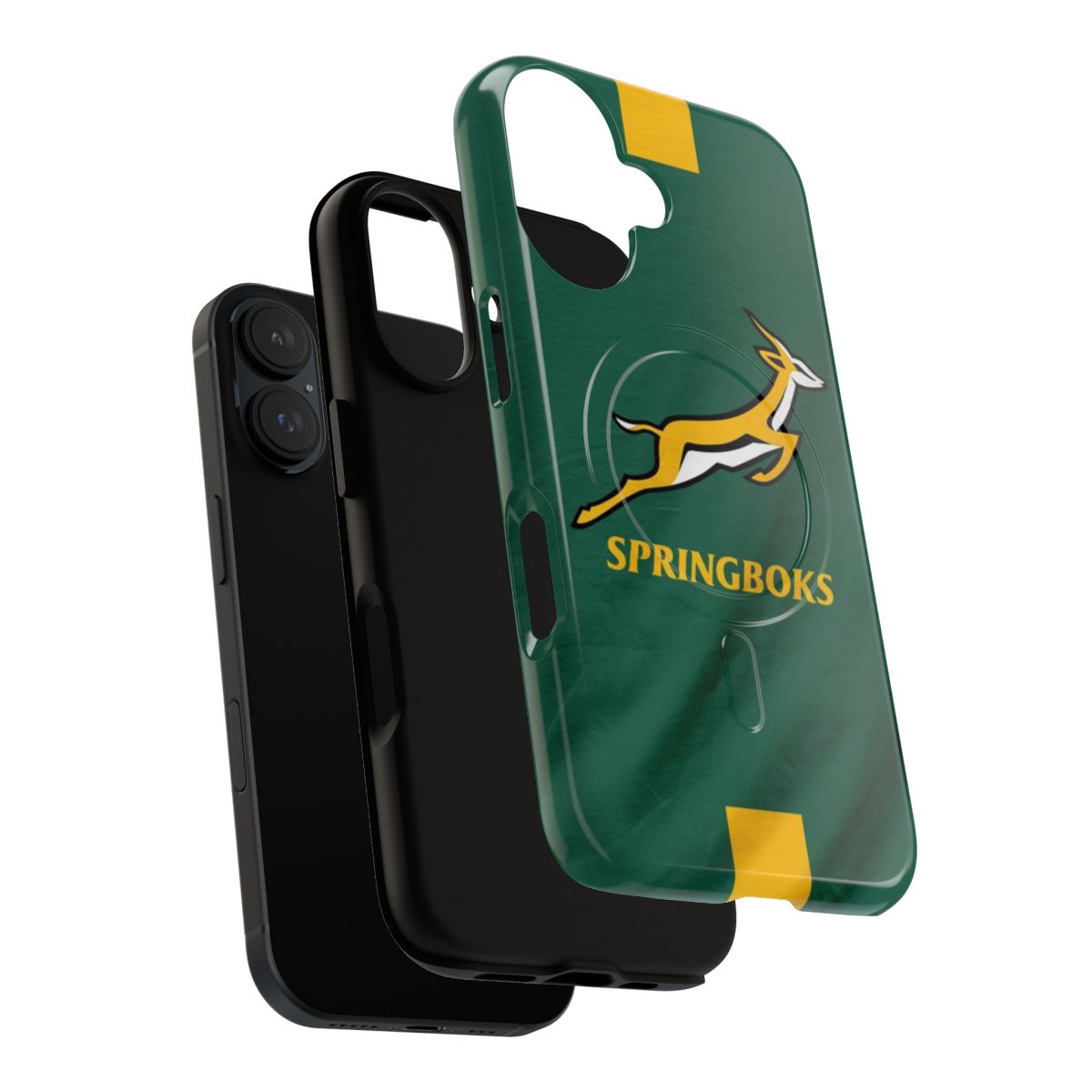 Durable and Stylish South Africa Springboks Rugby Phone Case - Layers