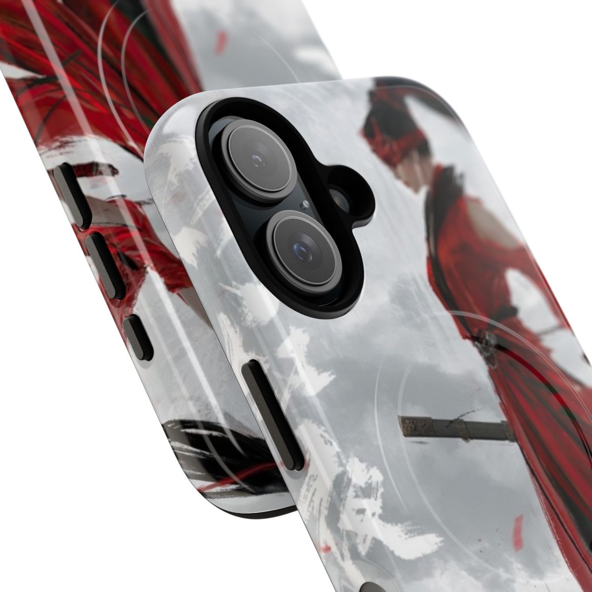 Naraka: Bladepoint inspired Viper Ning magnetic tough phone case - Detail