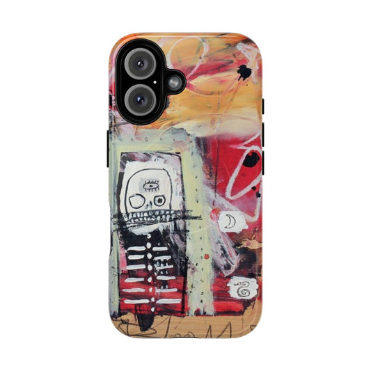 Artistic dark phone cases with gothic, graffiti, and horror-inspired designs