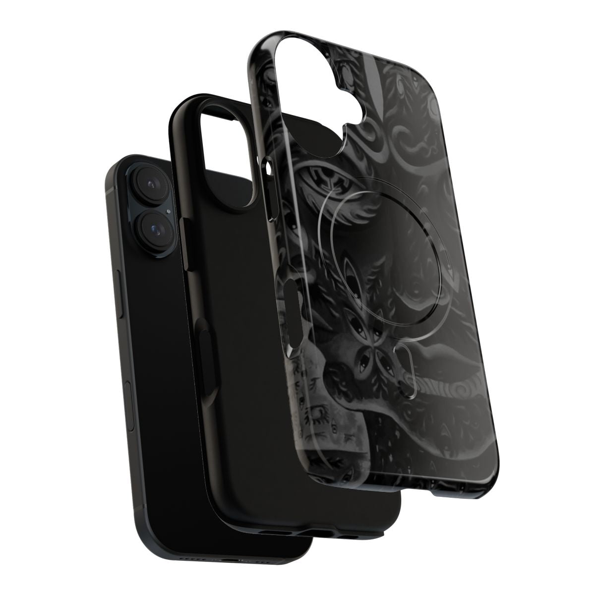 Magnetic tough phone case featuring the Tool 10,000 Days album artwork design - Layers