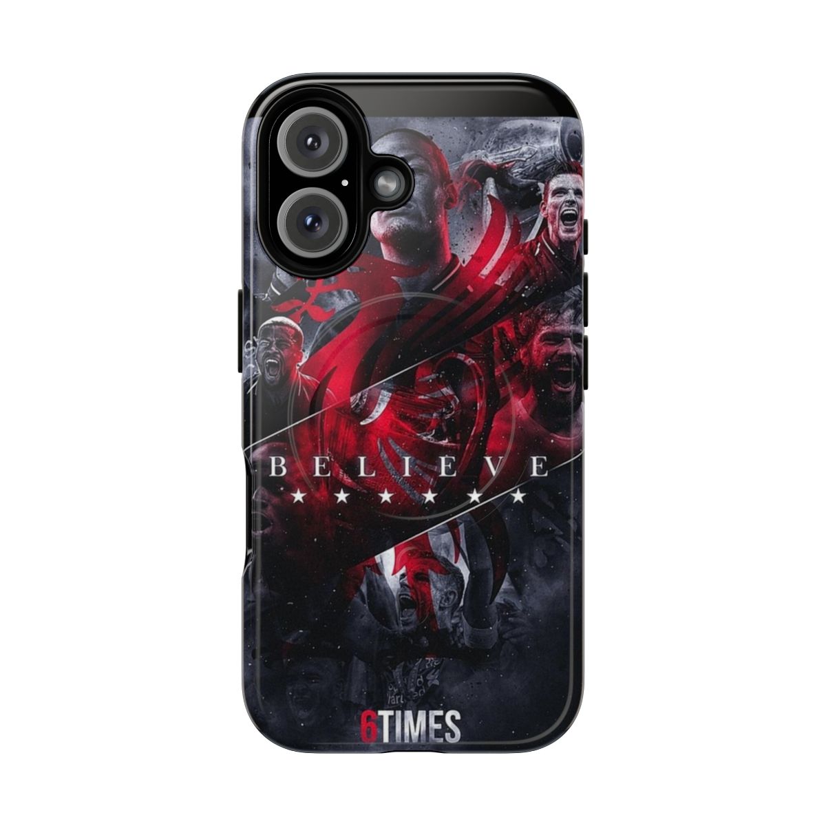 Liverpool football-inspired magnetic protective phone case