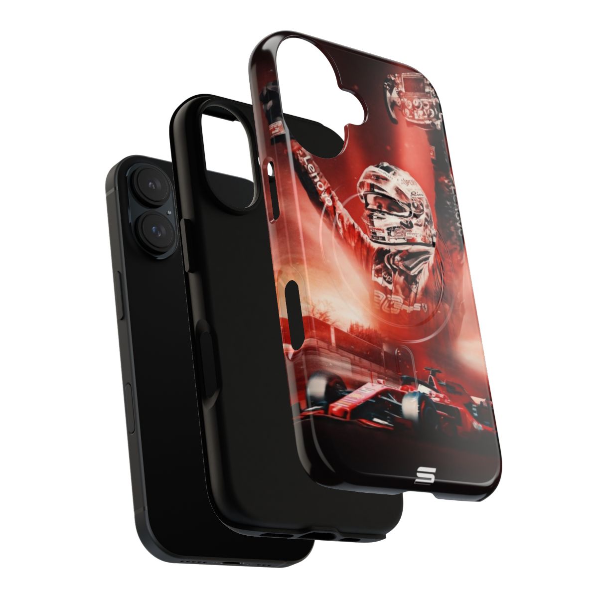 Formula 1 inspired magnetic tough phone case - Layers