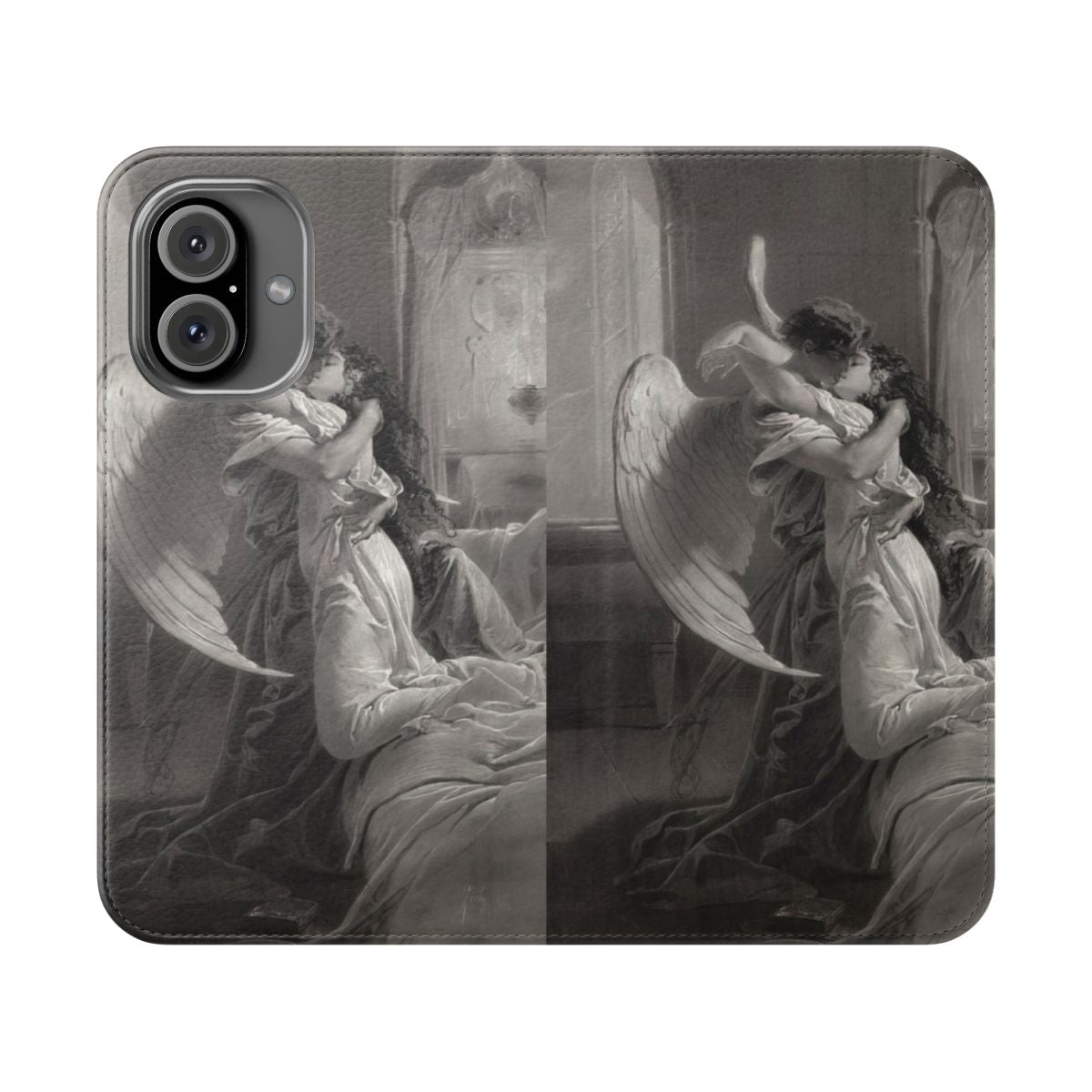 Romantic Encounter by Mihaly von Zichy Inspired Phone Case