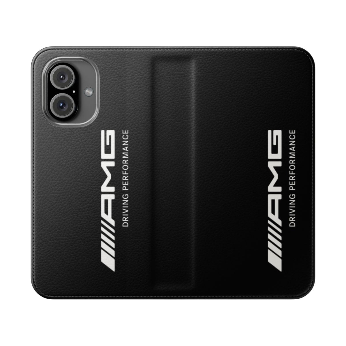 Sleek Mercedes-Benz AMG-inspired phone case with a premium flip cover design