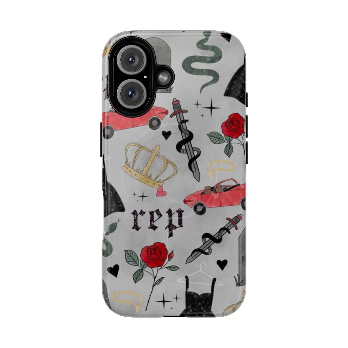 Magnetic tough phone case with Taylor Swift artwork