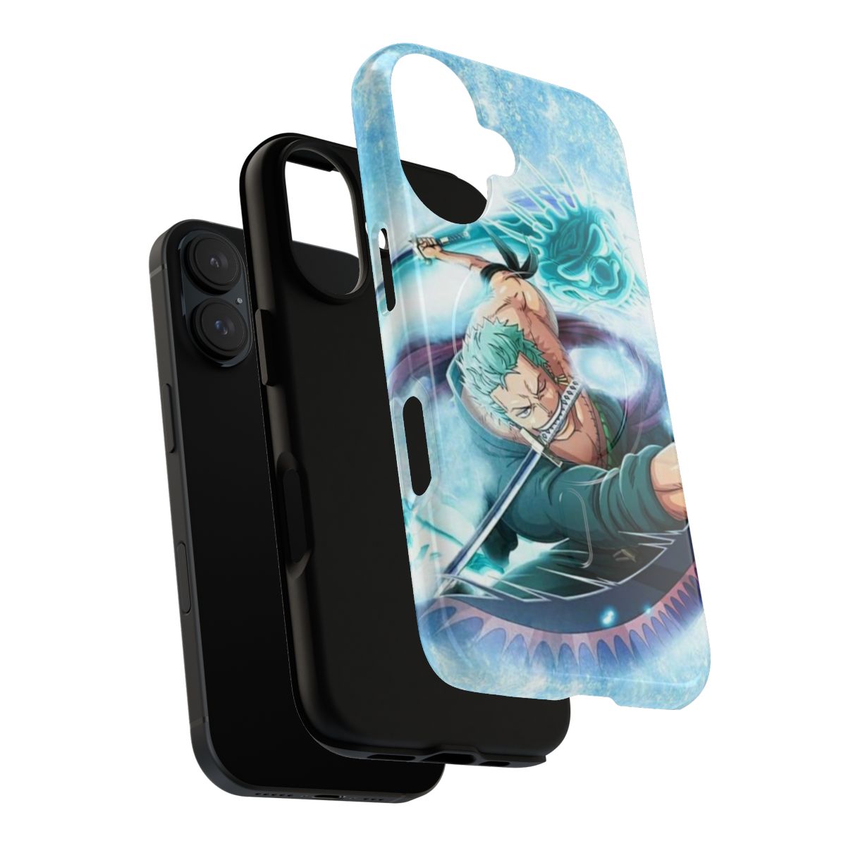 Roronoa Zoro Inspired Magnetic Tough Phone Case - Layers