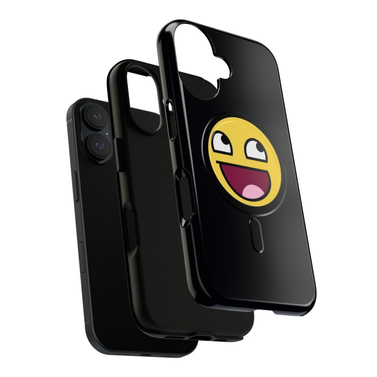 Awesome Face Epic Smiley Magnetic Tough Phone Case - Layers