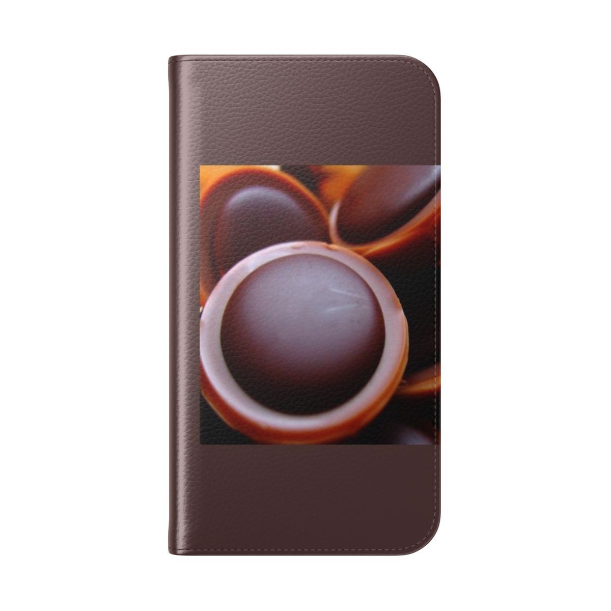 Colorful abstract art phone case cover with Toffifee-inspired design - Folded Back