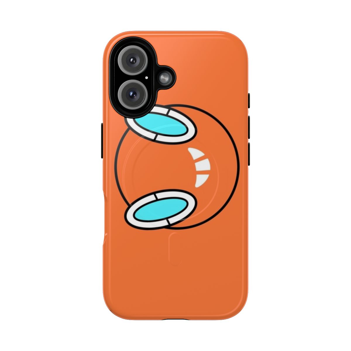 Rotom-themed magnetic tough phone case with Pokedex design