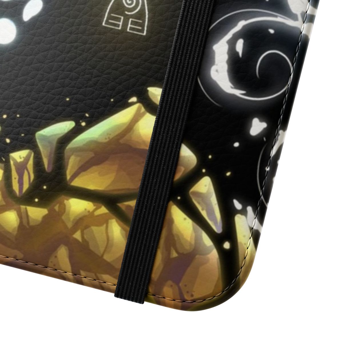 Flip cover phone case featuring the four elements of Avatar: The Last Airbender - Close Up