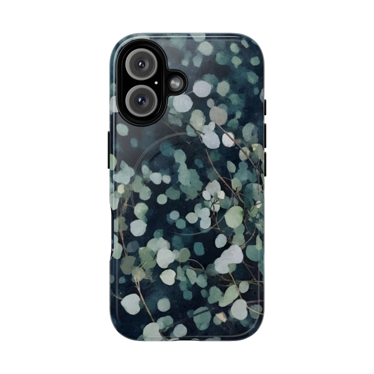 Vibrant nature-inspired phone case with a fresh start design