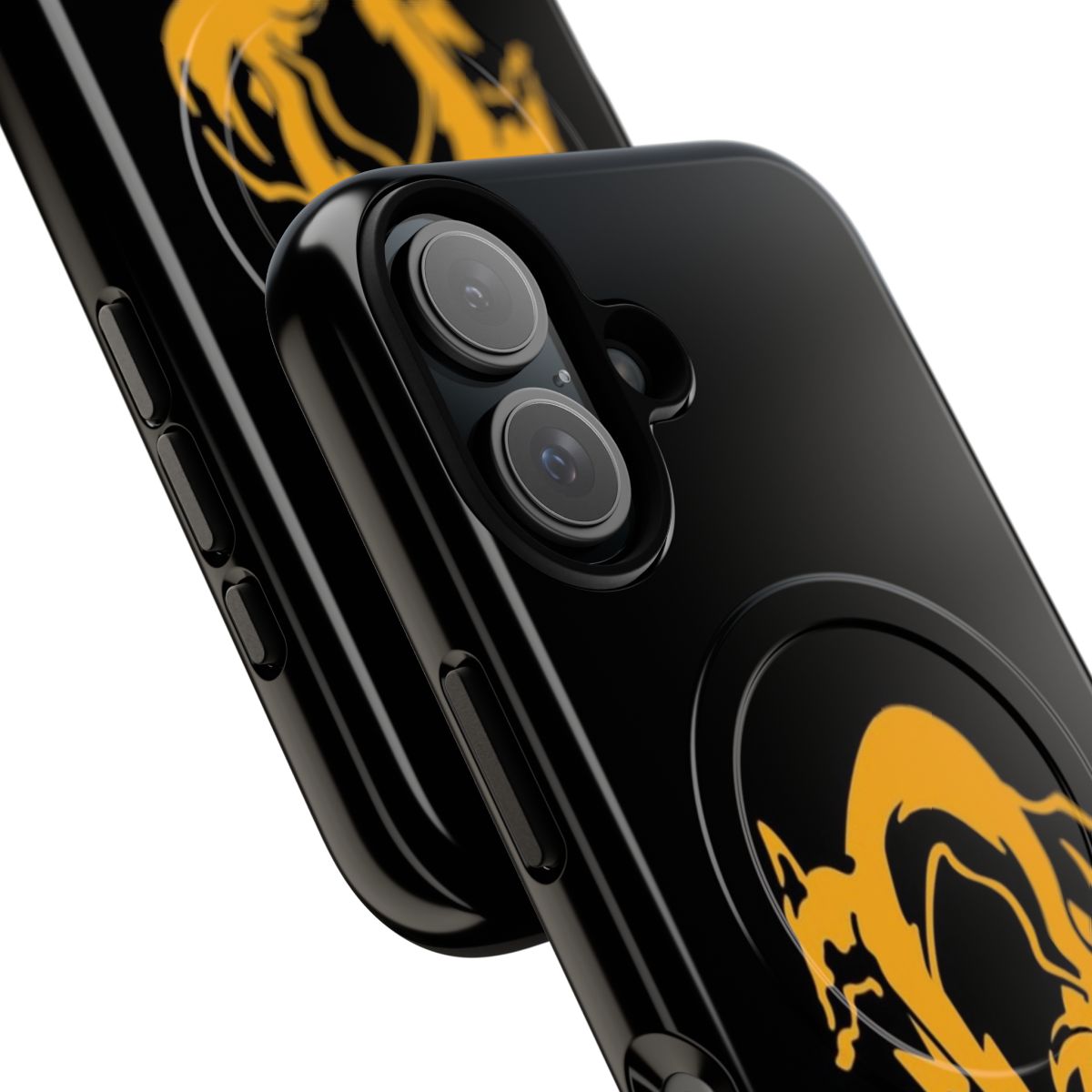 Metal Gear Solid-inspired magnetic phone case with Fox logo - Detail