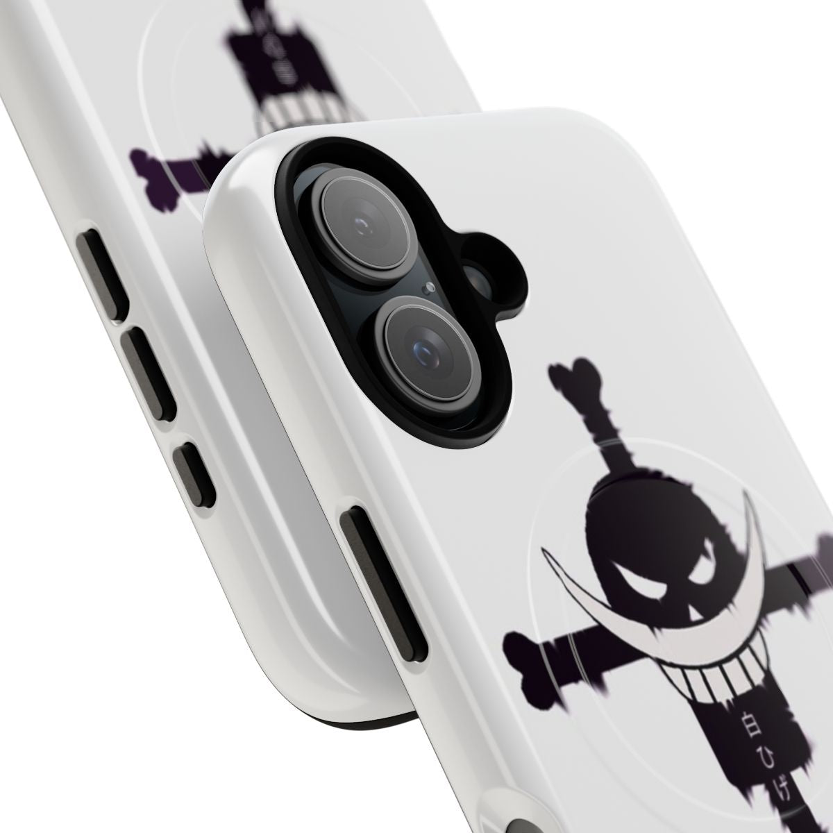 Whitebeard Inspired Magnetic Tough Phone Case with One Piece Anime Art - Detail