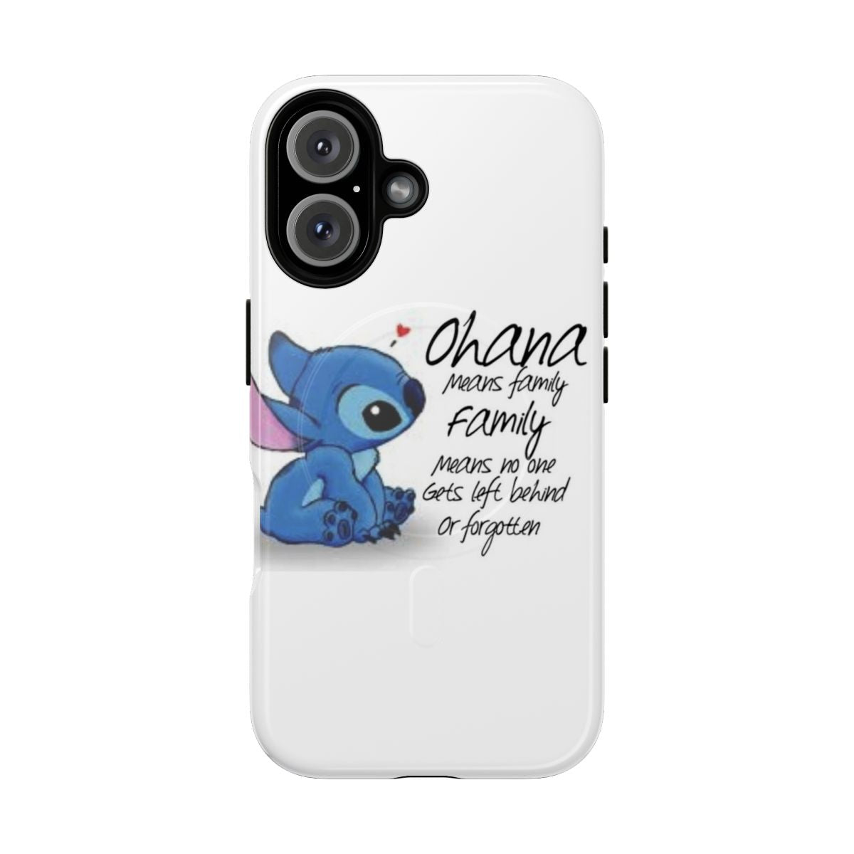 Ohana Magnetic Protective Phone Case with Cute Disney Cartoon Designs