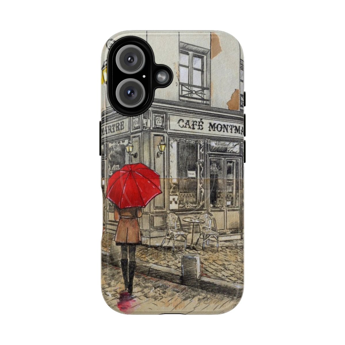 Artistic Cafe Montmartre Magnetic Tough Phone Case