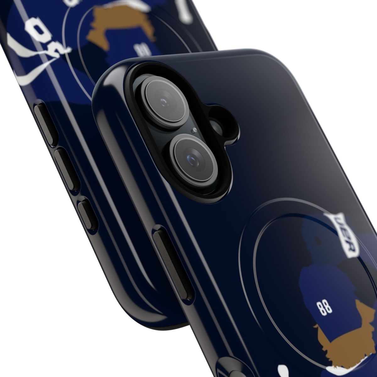 Magnetic tough phone case featuring the Toronto Maple Leafs and player William Nylander - Detail