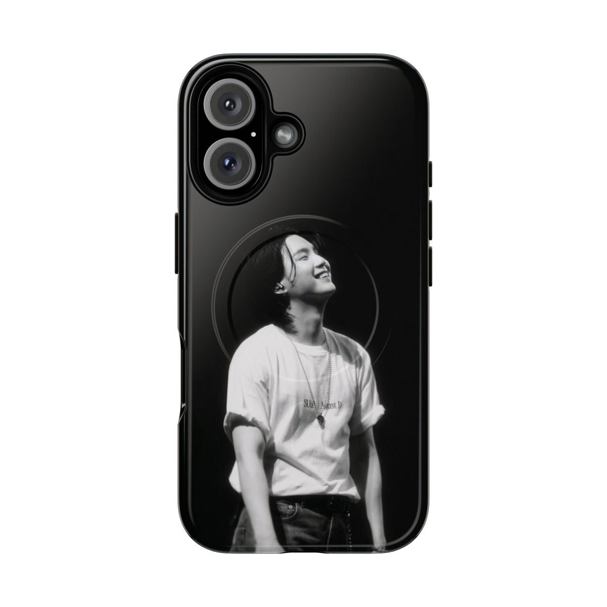 BTS Suga/Agust D-inspired magnetic tough phone case