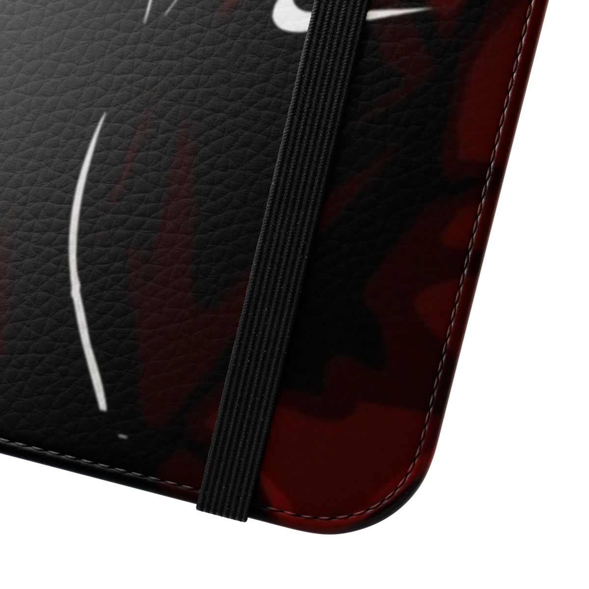 Nike-style sports flip cover phone case for smartphones - Close Up