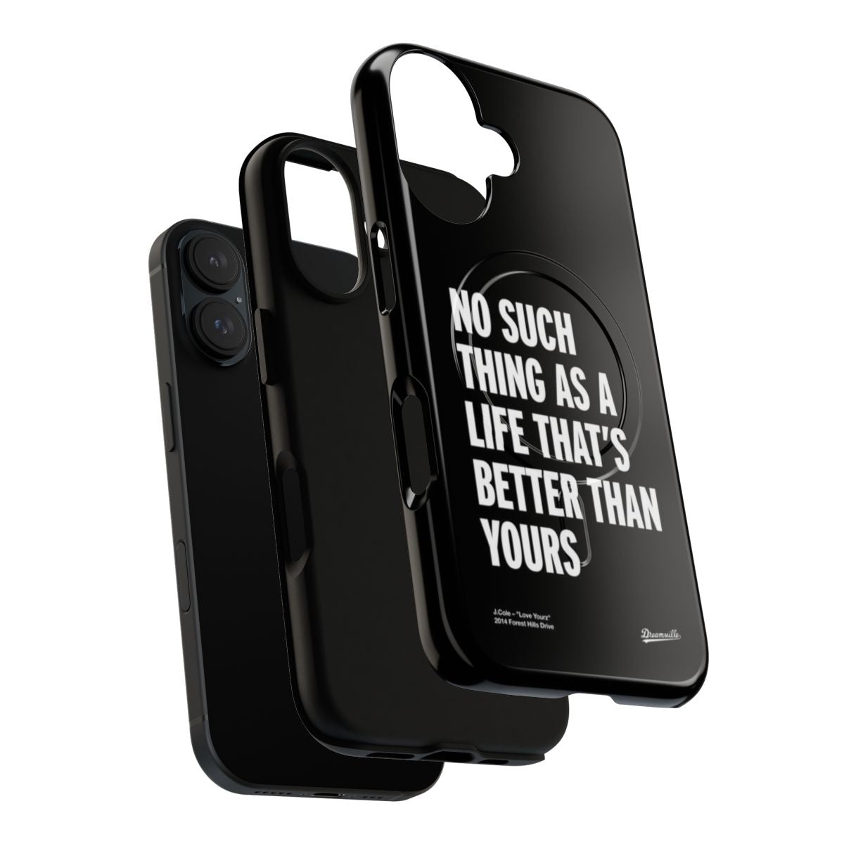 Magnetic tough phone case featuring J Cole's "Love Yourz" from 2014 Forest Hills Drive album - Layers