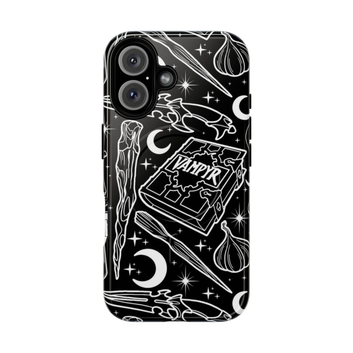 Magnetic phone case with Buffy the Vampire Slayer-inspired design