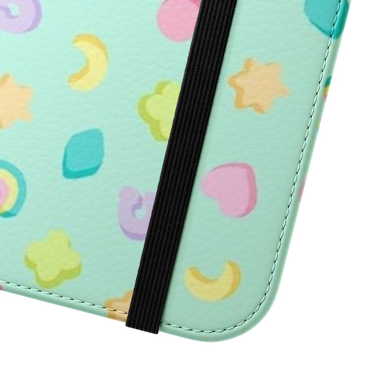 Pastel Charms Collage Flip Cover Phone Case - Close Up