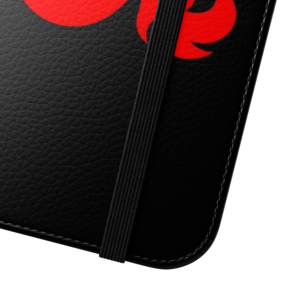 Dungeons & Dragons inspired phone case featuring the iconic logo and fantasy elements - Close Up