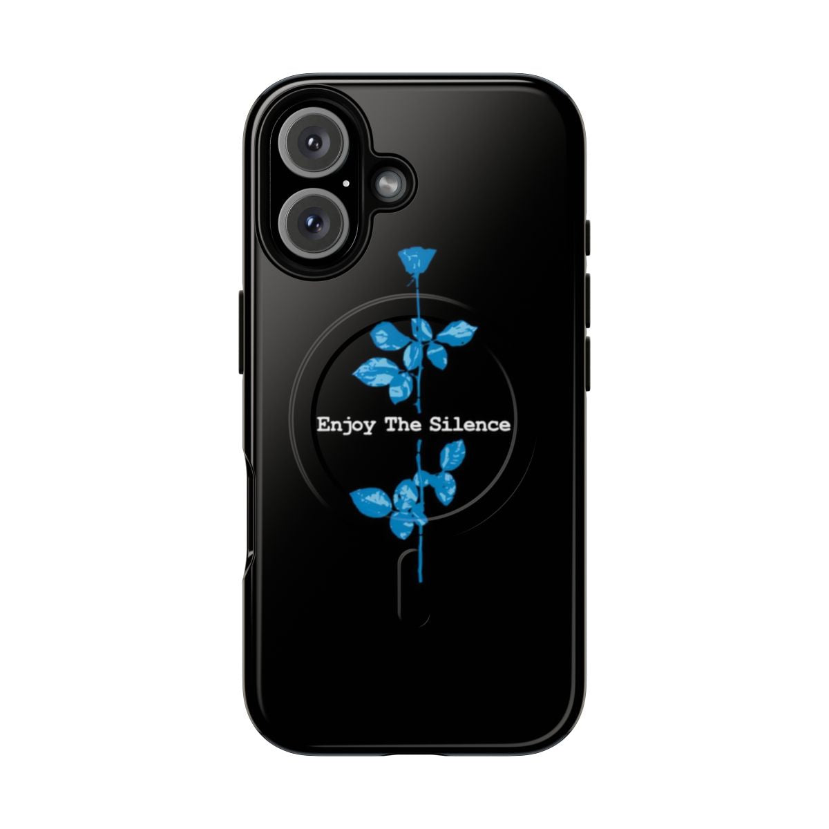 Depeche Mode inspired magnetic tough phone case with Enjoy the Silence design