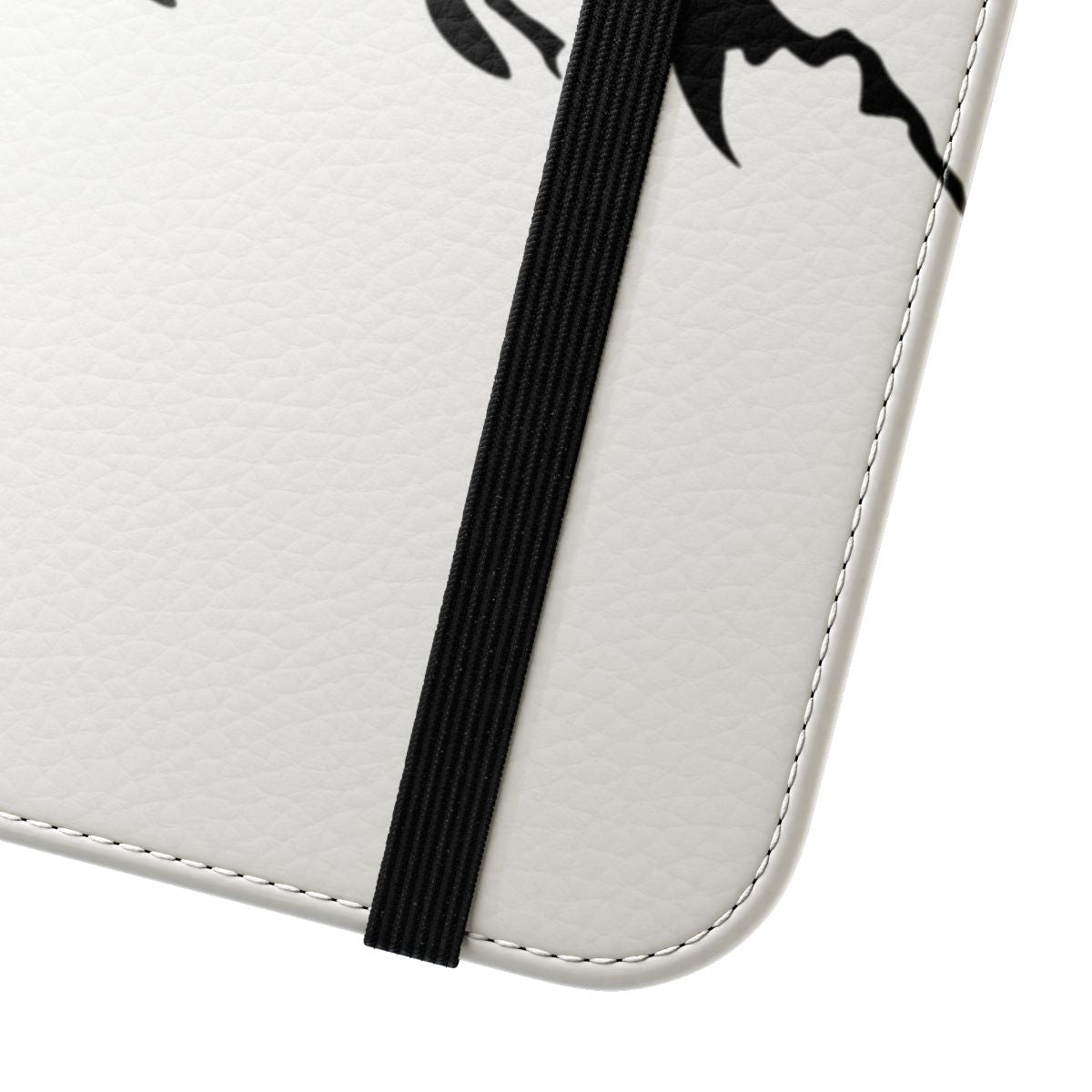 Ski jumping themed phone case with image of ski jumper in action - Close Up