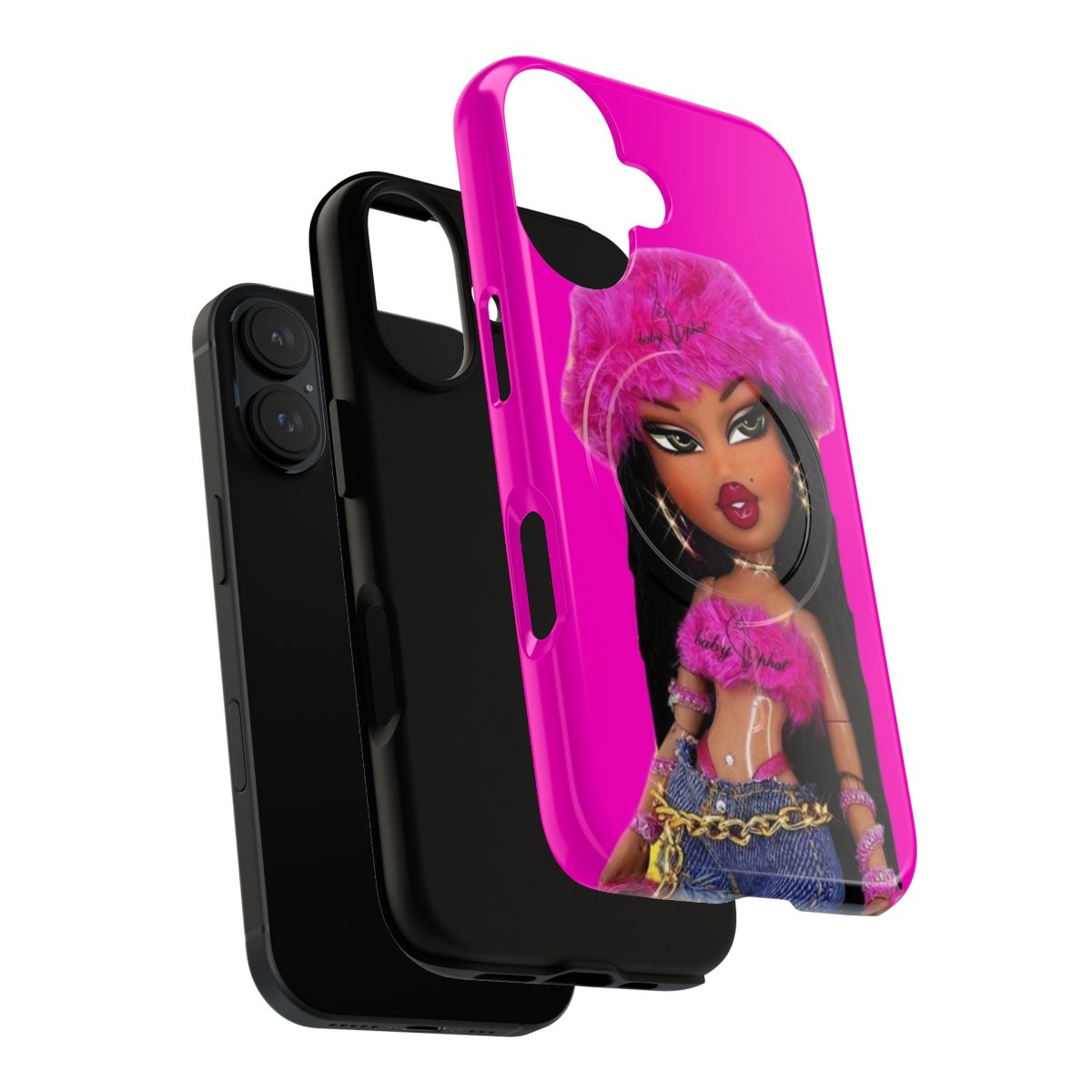 Bratz-inspired magnetic phone case with an aesthetic design - Layers