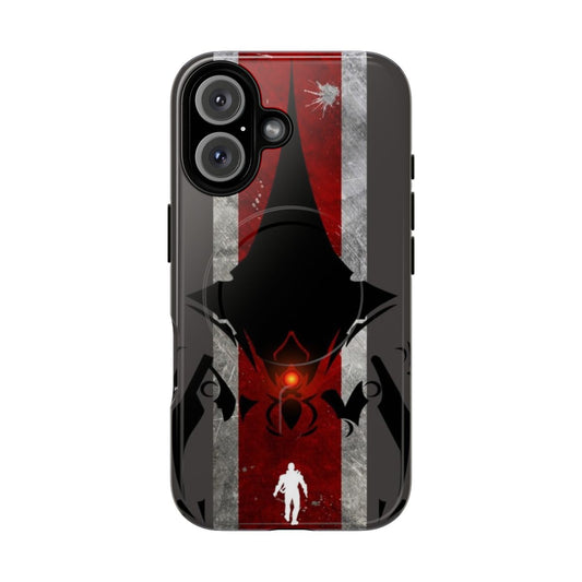 Sci-Fi Inspired Tough Magnetic Phone Case for Mass Effect Fans