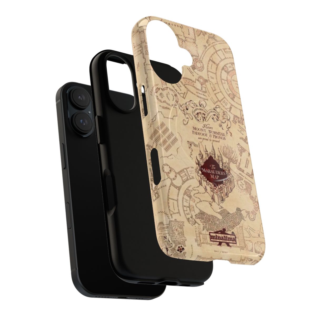 Durable magnetic HP-compatible phone cases - Layers